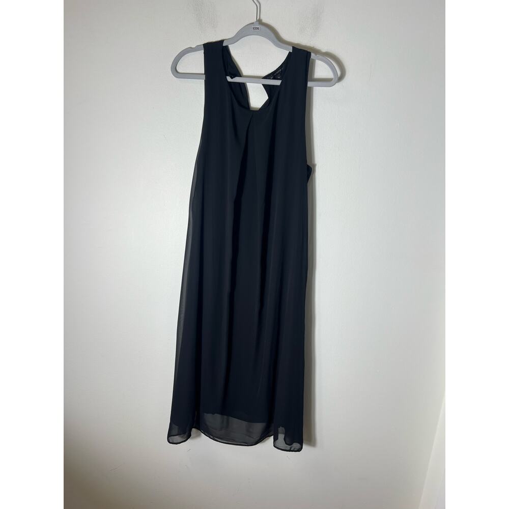 Banana Republic Black Flowy Sleeveless Dress Sz XL